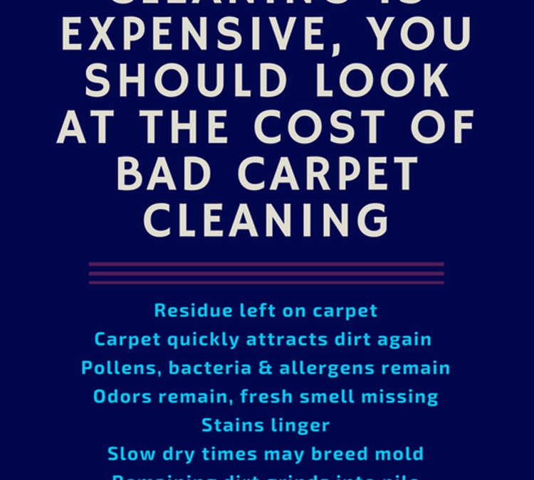 Good vs Bad Carpet Cleaning MD