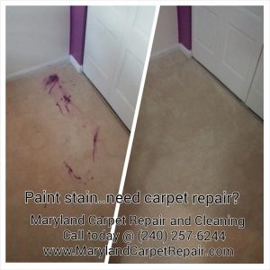 Paint Stain Carpet Repair Elkridge MD